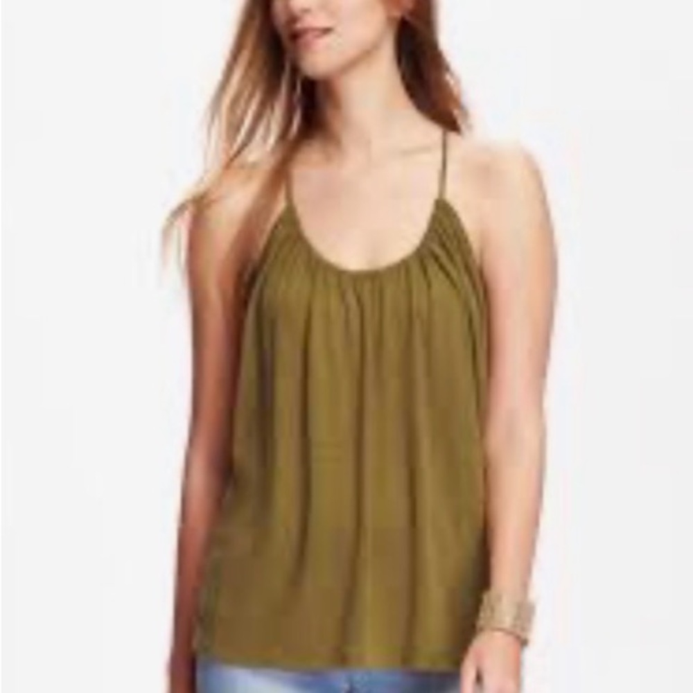 Old Navy Olive Camisole Top